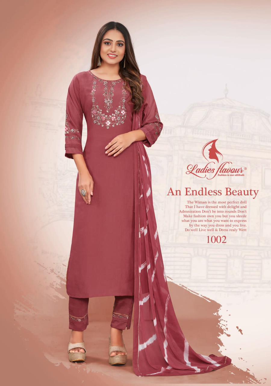 Noori By Ladies Flavour Readymade Suits Catalog
